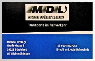 Michael Dr&ouml;ssigk Logistik